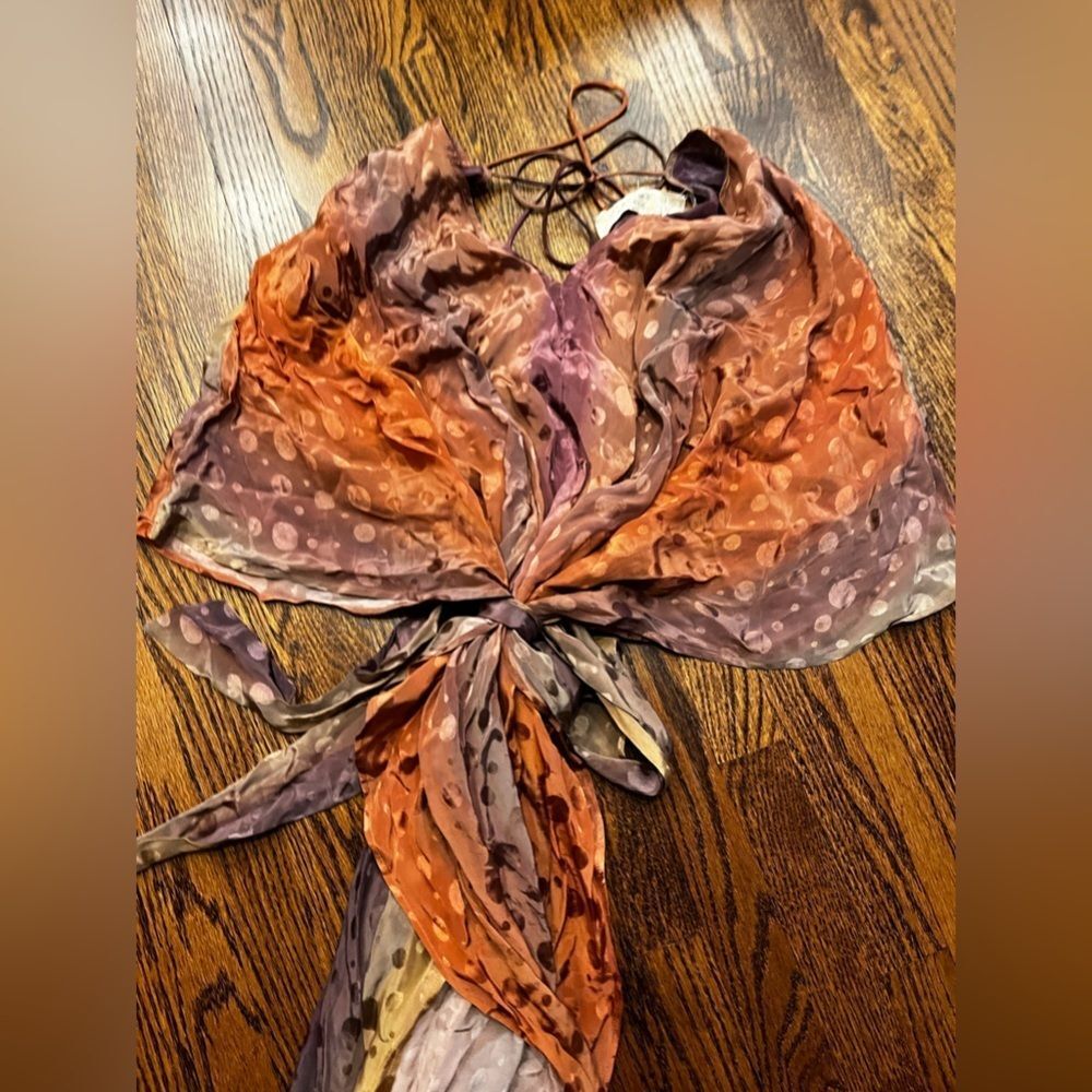 Free People Jen's Pirate Booty Electric Universe Kaftan Size - Picture 6 of 8